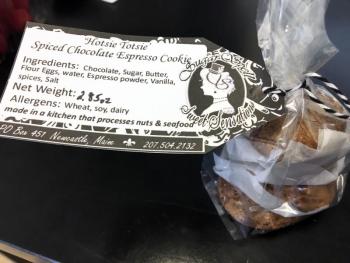 Hotsie Totsie spiced chocolate espresso cookies by SugarSpell Sweets. SUZI THAYER/Boothbay Register