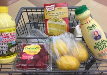 I picked up a Duncan Hines Lemon Supreme cake mix while I was getting the ingredients for my homemade lemon cake. SUZI THAYER/Boothbay Register