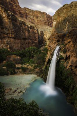 2017 Honorable Mention Red-Green-Blue Landscape, Maine Photography Show: “Havasu Falls,” Carol Liscovitz Carol Liscovitz
