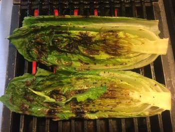 Grilled or roasted romaine is great with pretty much anything – or naked. SUZI THAYER/Boothbay Register