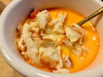 Lobster stew. O.M.G. SUZI THAYER/Boothbay Register