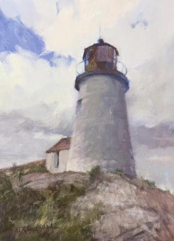 “Burnt Island Lighthouse” by Karen Blackwood