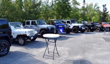 Around 70 Jeeps showed up for the 11th annual Jeep Night at Newcastle Chrysler Dodge Jeep Ram Viper. Courtesy of Fred McClelland/Marketing Manager