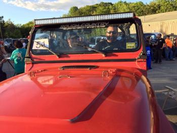 One of the Jeeps at Newcastle CDJRV’s 11th annual Jeep NIght on June 14. SUZI THAYER/Boothbay Register