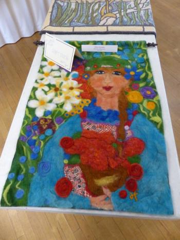 “Welcome to my Garden” by Helen Farnham. JOSEPH CHARPENTIER/Boothbay Register