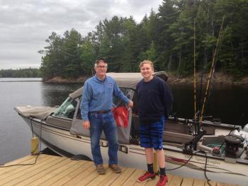 Don Dudley, Matagamon Lake, brook trout, Boothbay Register, Jeff Wells