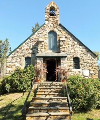 A chapel beloved by millions over its 100 years - The Janet M. Wilson Memorial Chapel. LISA KRISTOFF/Boothbay Register