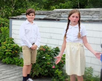 Burnt Island Living History Tour, Maine