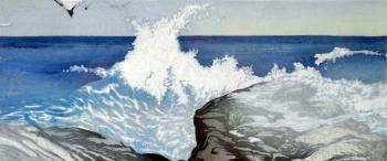 “Waves on Little Thrumcap,” by Matt Brown. Courtesy of David Morgan