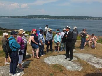 Burnt Island Living History Tour, Maine