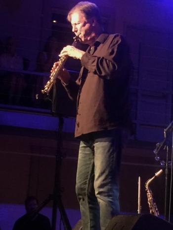 Craig Thomas plays his E flat clarinet. JOSEPH CHARPENTIER/Boothbay Register