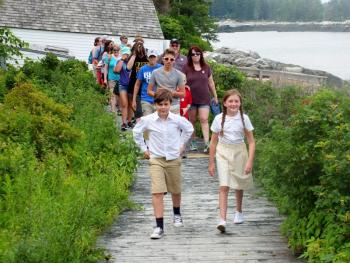 Burnt Island Living History Tour, Maine