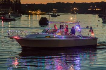 Lighted Boat Parade. Courtesy of Michael Leonard