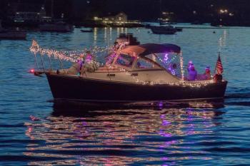 Lighted Boat Parade. Courtesy of Michael Leonard