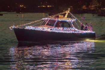 Lighted Boat Parade. Courtesy of Michael Leonard