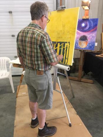 2017 Arts and Yachts Exhibit. JOSEPH CHARPENTIER/Boothbay Register