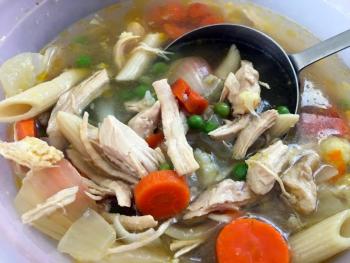 More chicken soup. SUZI THAYER/Boothbay Register