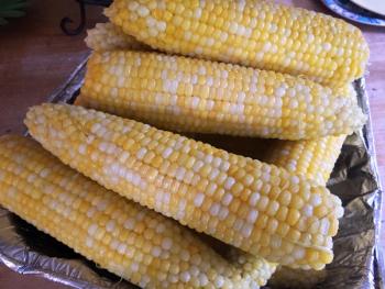 Fresh native corn on the cob. Nothin’ like it. SUZI THAYER/Boothbay Register