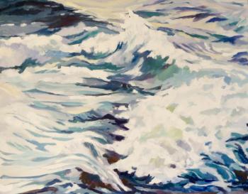 Oil on canvas by Marcia Brandwein. Website image Marcia Brandwein