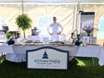 Executive Sous Chef Nathaniel Adam took first place with the Judges’ Choice Award at Claw Down. Courtesy of Michelle Amero