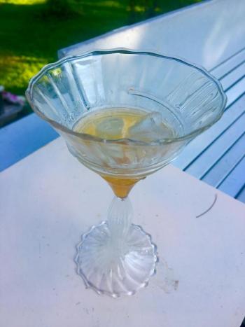 The tail end of a manhattan. I hate that. SUZI THAYER/Boothbay Register