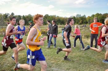Freshman Kaleb Ames. Courtesy of Kerrin Erhard