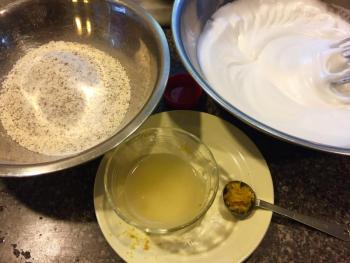 Prepping for macarons. SUZI THAYER/Boothbay Register