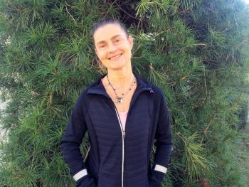 Romee May closed the doors to her yoga studio at 137 Townsend Ave. on Oct. 31, but she’s still teaching, and busy as ever. SUZI THAYER/Boothbay Register