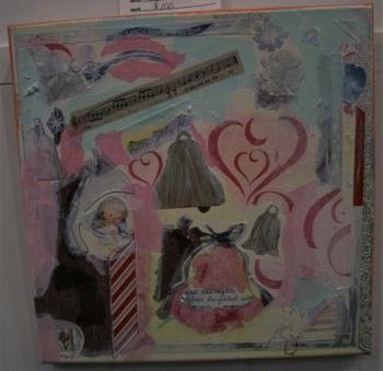 “Gloria InExcelsis” -- mixed media collage -- Suzanne Jones Suzanne Jones