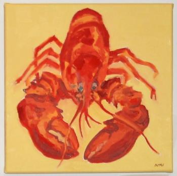 “Lobster 1” - oil on canvas - John G. Butke John G. Butke
