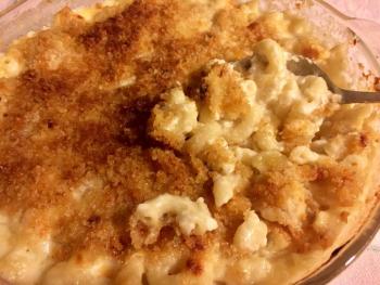 Creamy mac ’n cheese is absolutely ridiculous. SUZI THAYER/Boothbay Register