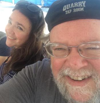 A selfie of the Gagnes. Courtesy of Dave Gagne
