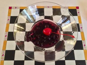 A blueberry mahhattan. SUZI THAYER/Boothbay Register