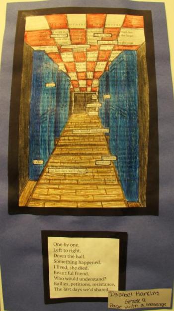 Isabel Harkins. Grade 9. BRHS. Poetry with a Message.