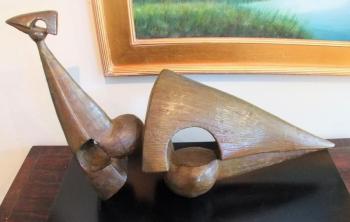 “Reading Figure,” bronze, 20 inches long - Roger Milinowski Roger Milinowski