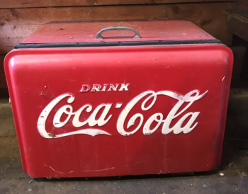 One of the white elephant items at the St. Columba’s event is this cooler. Courtesy of Connie Heroy