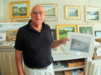 Roger Milinowski’s Head of the Harbor Gallery has a new location in Boothbay Harbor at 129 Commercial St. LISA KRISTOFF/Boothbay Register