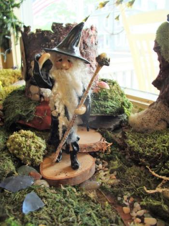 The wizard of Wog Hollow as envisioned and created by Cecile Clifford. Cecille Clifford