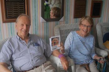 Perry and Jane Nies of Southport. ART MAYERS/Boothbay Register