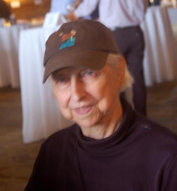 Jazz lover Dorothy Gregory. ART MAYERS/Boothbay Register