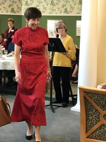 Irene Gerney, “Off to China Town.” KELLIE BIGOS/Boothbay Register