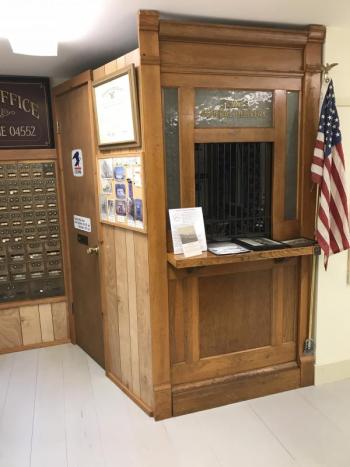 Newagen Post Office. KELLIE BIGOS/Boothbay Register
