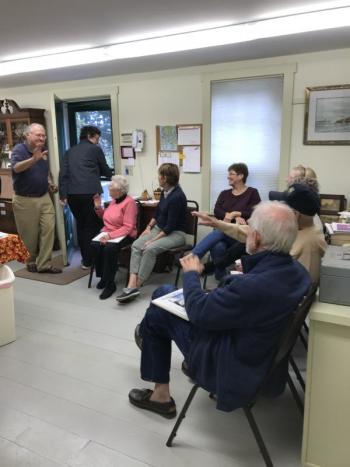 End of season celebration. KELLIE BIGOS/Boothbay Register