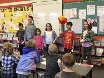 Team 3. From left are Haiden Blackman, Harrison Hinckley, Kayla Watts, Makayla Abbe, Alex Heil and Sarah Harris. KELLIE BIGOS/Boothbay Register