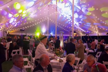 Food, music and fun at the Dinner Dance. Bob Crink photo
