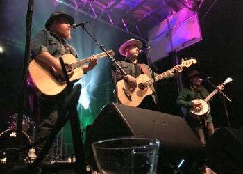 Ghost of Paul Revere performing at the Music Fest. STEVE EDWARDS/Boothbay Register