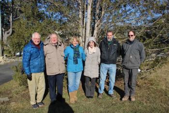 KBIL Board of Directors, from left: Jack Bauman, Howard Wright, Jean McKay, Melissa Holmes Whitt, Bruce White and Eric Wood. Absent: Penny Pollard, Carolyn Nichols and Dawn Kenealy. Courtesy of Elaine Jones