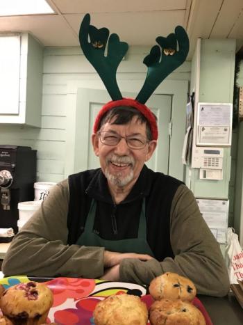 Oliver Cusano of Southport General Store. KELLIE BIGOS/Boothbay Register