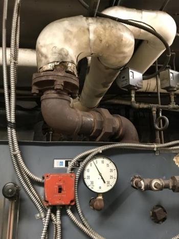 Boiler at Southport Central School. KELLIE BIGOS/Boothbay Register