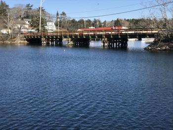 Thompsons Bridge over Decker Cove. KELLIE BIGOS/Boothbay Register